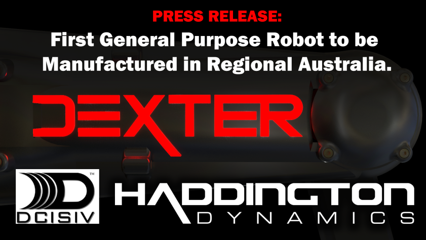 First General Purpose Robot to be Manufactured in Regional Australia